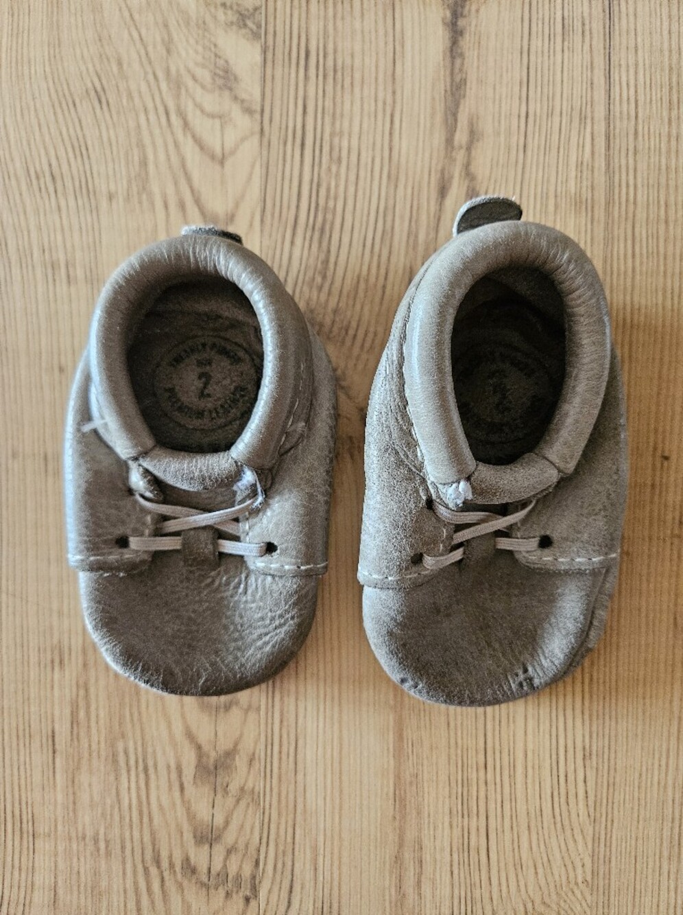 Freshly Picked Baby Leather Moccasin Shoes